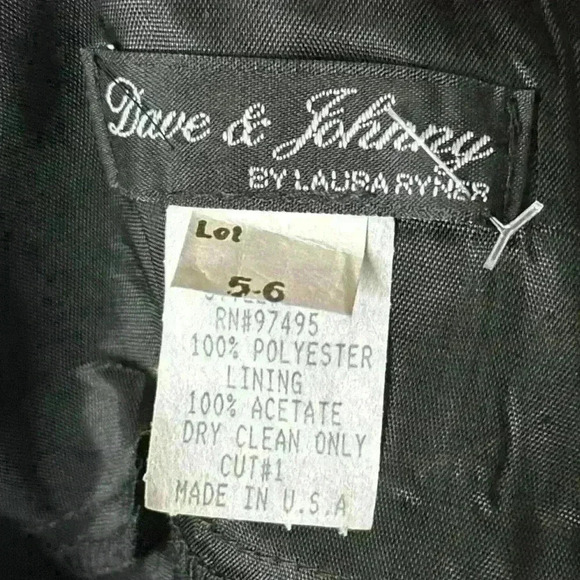 Y2k 90s Black Minimalistic MIDI Dress Size 6 - Picture 8 of 8